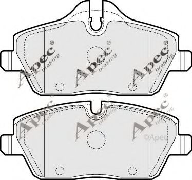 APEC braking PAD1443