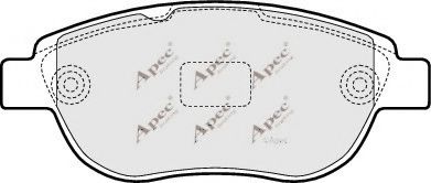 APEC braking PAD1450