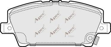 APEC braking PAD1538