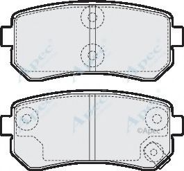 APEC braking PAD1563