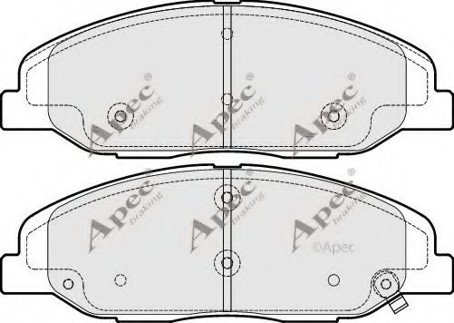 APEC braking PAD1633