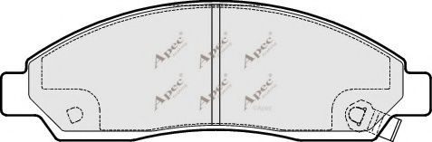 APEC braking PAD1640
