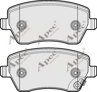 APEC braking PAD1664