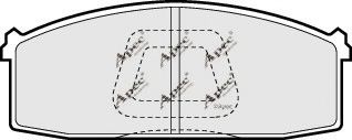 APEC braking PAD401