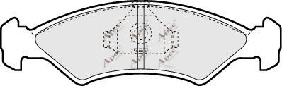 APEC braking PAD423