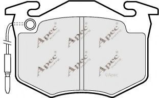 APEC braking PAD496