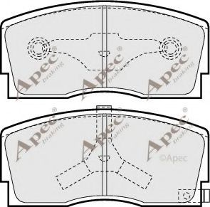 APEC braking PAD606