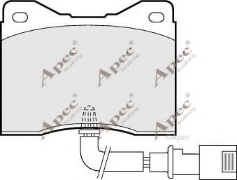APEC braking PAD634