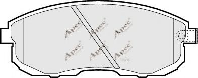 APEC braking PAD742