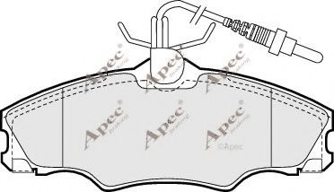 APEC braking PAD901
