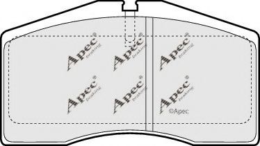 APEC braking PAD996