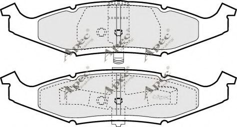 APEC braking PAD997