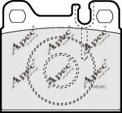 APEC braking PAD1016