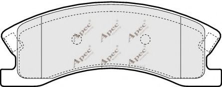 APEC braking PAD1389
