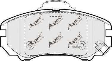 APEC braking PAD1451