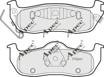 APEC braking PAD1492