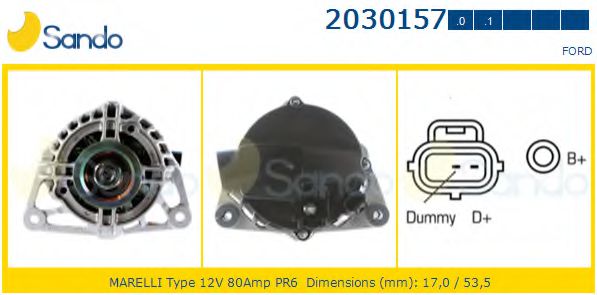 SANDO 2030157.0
