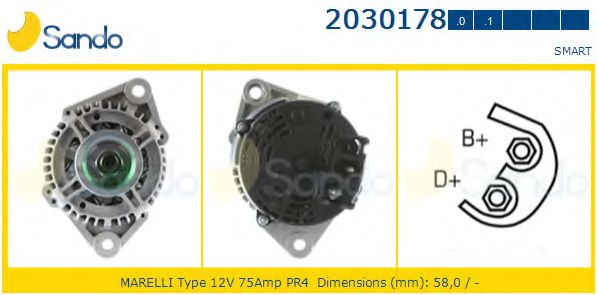 SANDO 2030178.0