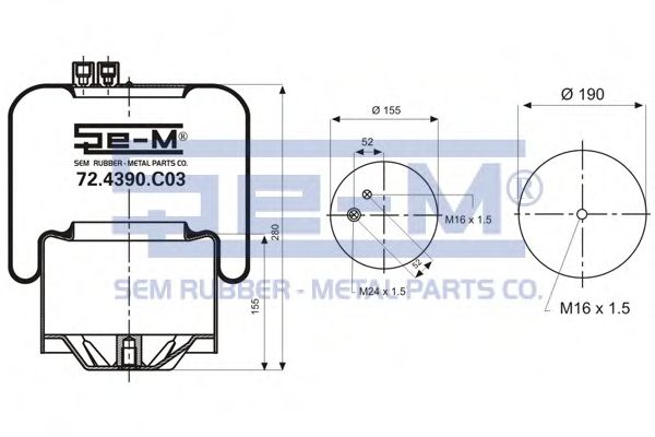 SEM LASTIK 72.4390.C03
