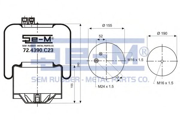 SEM LASTIK 72.4390.C23