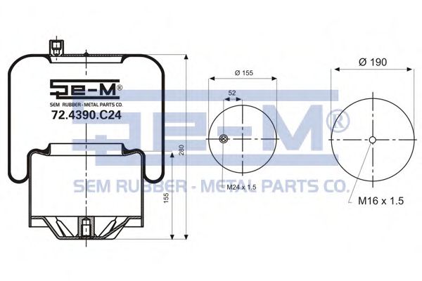 SEM LASTIK 72.4390.C24
