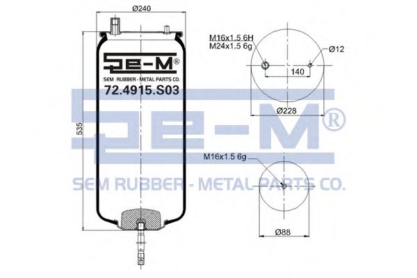 SEM LASTIK 72.4915.S03