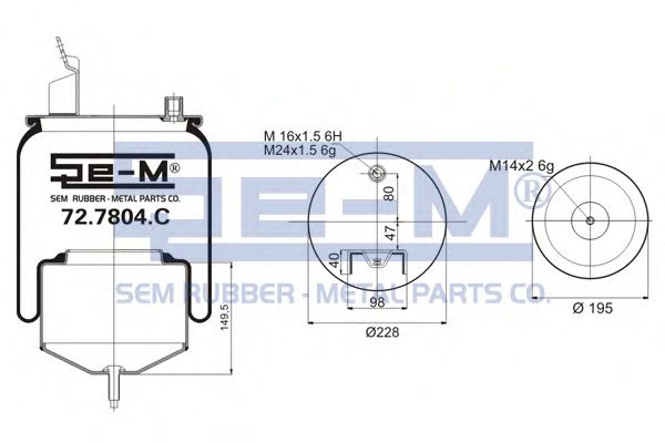 SEM LASTIK 72.7804.C