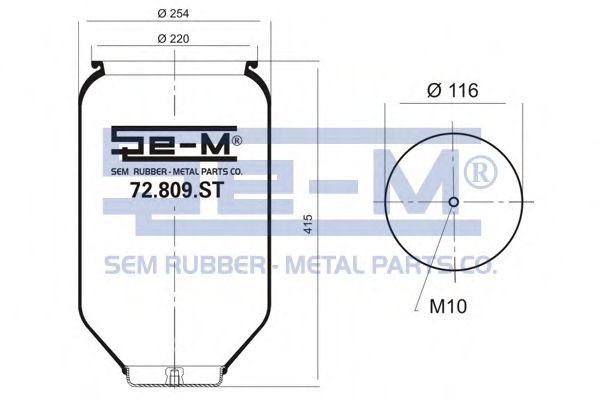SEM LASTIK 72.809.ST