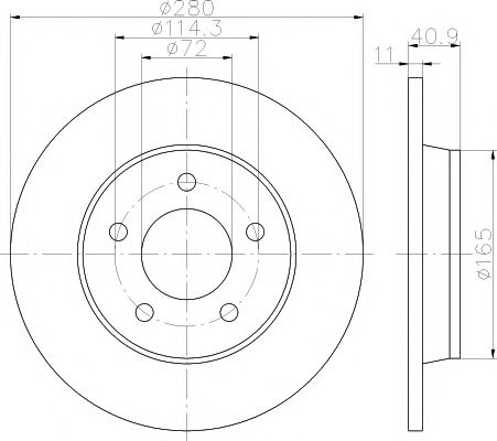 HELLA PAGID 8DD 355 110-911