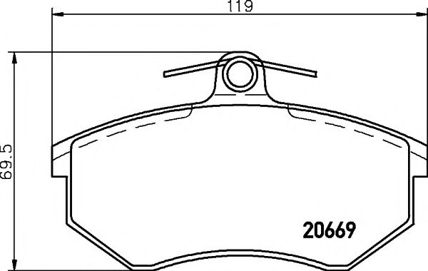 HELLA PAGID 8DB 355 017-641