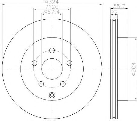 HELLA PAGID 8DD 355 119-891