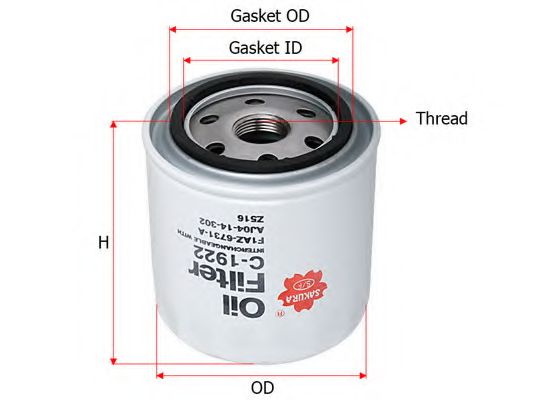 SAKURA Automotive C-1922