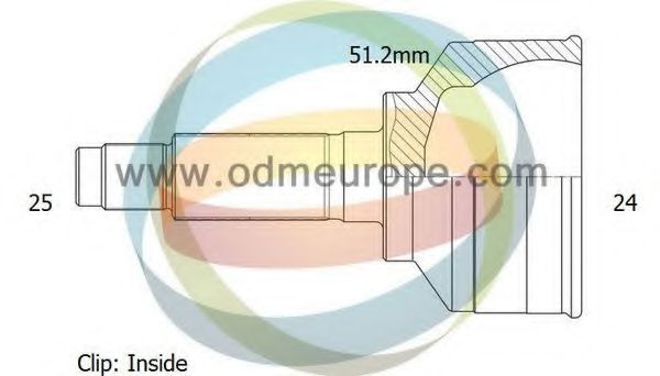 ODM-MULTIPARTS 12-351966