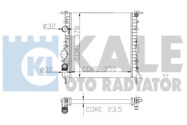 KALE OTO RADYATÖR 159500