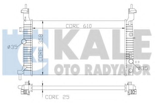 KALE OTO RADYATÖR 342065