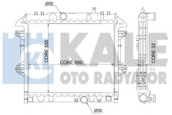 KALE OTO RADYATÖR 342335