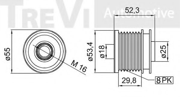 TREVI AUTOMOTIVE AP1091