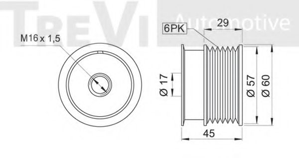 TREVI AUTOMOTIVE AP1133