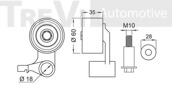 TREVI AUTOMOTIVE TD1686