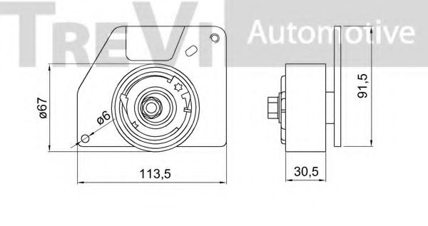 TREVI AUTOMOTIVE TD1774