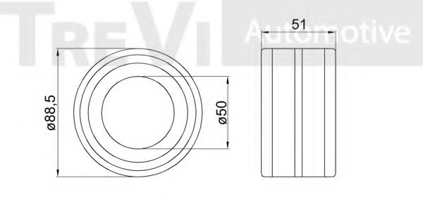 TREVI AUTOMOTIVE WB1041