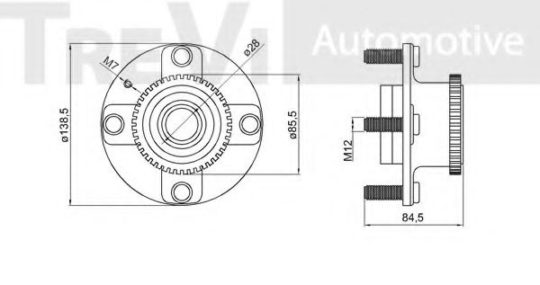 TREVI AUTOMOTIVE WB1131