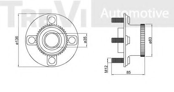 TREVI AUTOMOTIVE WB1345