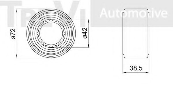 TREVI AUTOMOTIVE WB1438