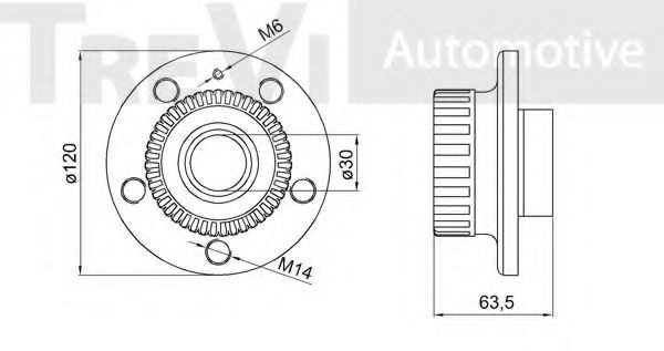 TREVI AUTOMOTIVE WB1561