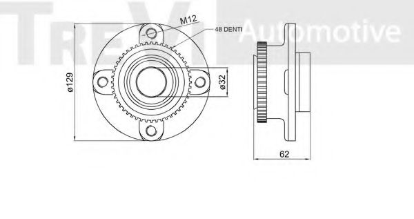 TREVI AUTOMOTIVE WB1583