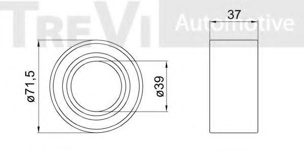 TREVI AUTOMOTIVE WB1628