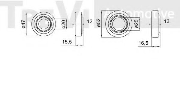 TREVI AUTOMOTIVE WB1829