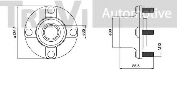 TREVI AUTOMOTIVE WB1954