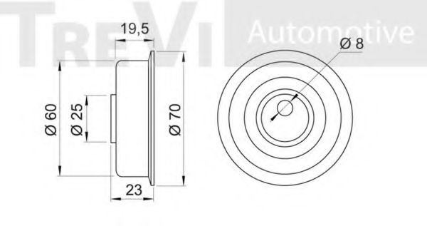 TREVI AUTOMOTIVE TD1053